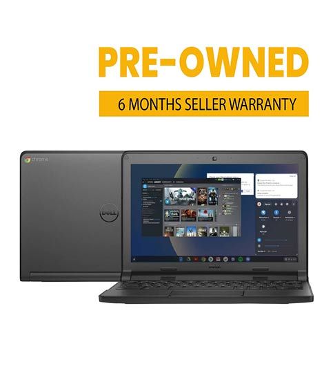 iShopping - Dell Windows Chromebook Laptop 3120 P22T RAM 4GB ROM 16GB Windows 10 11inch Screen Free Laptop Bag