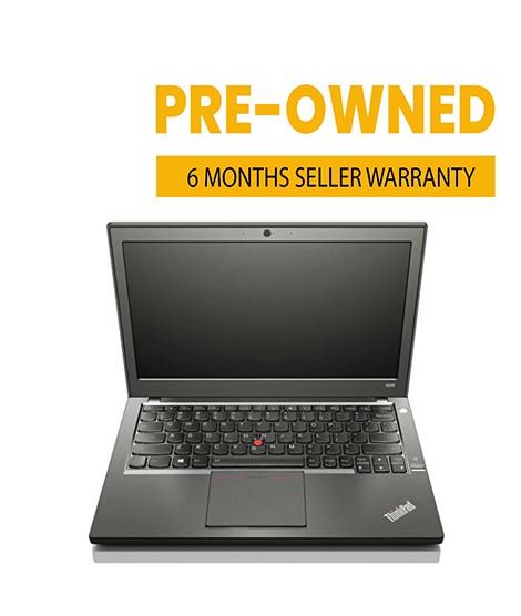 iShopping - Lenovo Thinkpad X240 Core i5 4th Generation 8GB RAM 128GB SSD 500GB HDD 12.5inches Screen Free Laptop Bag