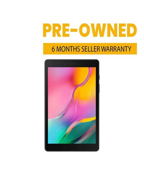 iShopping - Samsung Tab A 2019 T290 8 Inch Wi-Fi 32GB Black Free Tablet Cover