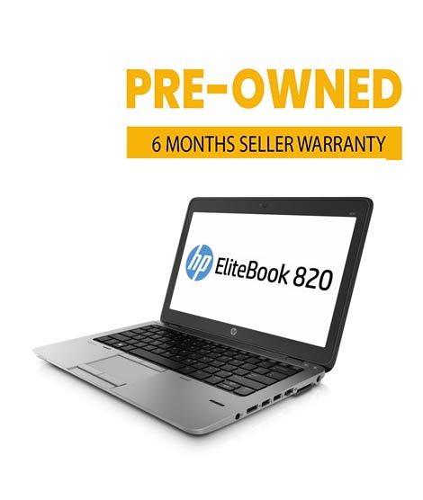 iShopping - Hp Elitebook 820 G1 Core i5 4th Generation 8GB RAM 128GB SSD 500GB HDD 12.5 inch Screen Free Laptop Bag (Windows 11 Registered)