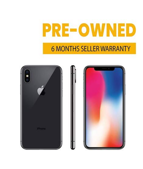 iShopping - Apple iPhone X 256 GB Factory Unlocked PTA Approved Free charger & Cover 