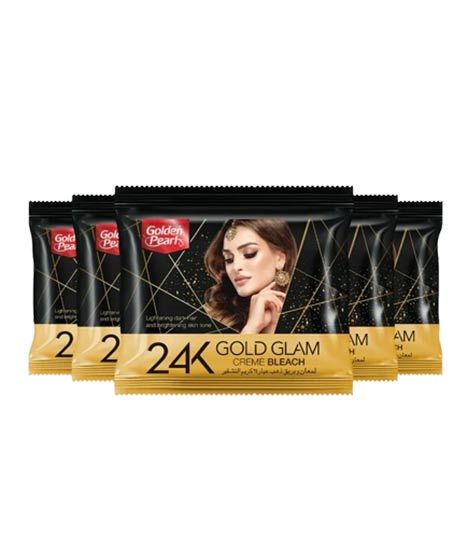 iShopping - Golden Pearl 24K Gold Glam Cream Bleach - Pack Of 5