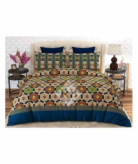 iShopping - Dynasty King Size Double Bed Sheet (6069-6070)