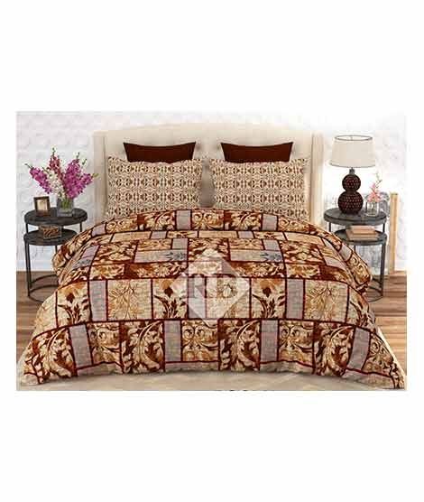 iShopping - Dynasty King Size Double Bed Sheet (6092-6093)