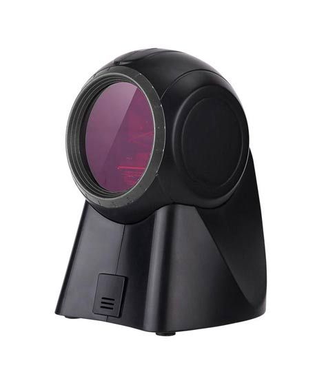 iShopping - Deli Desktop Barcode Scanner Black (E14884)