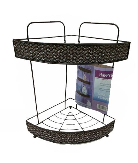 iShopping - Easy Shop 2 Layer Bathroom Corner Rack (0828)