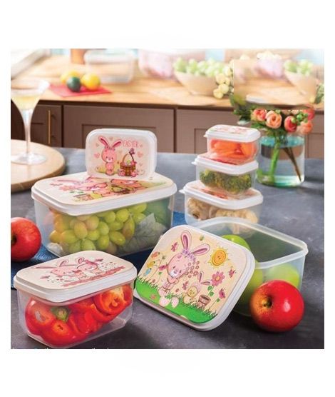 iShopping - Easy Shop Air Tight Freezer Storage Box Pack Of 4