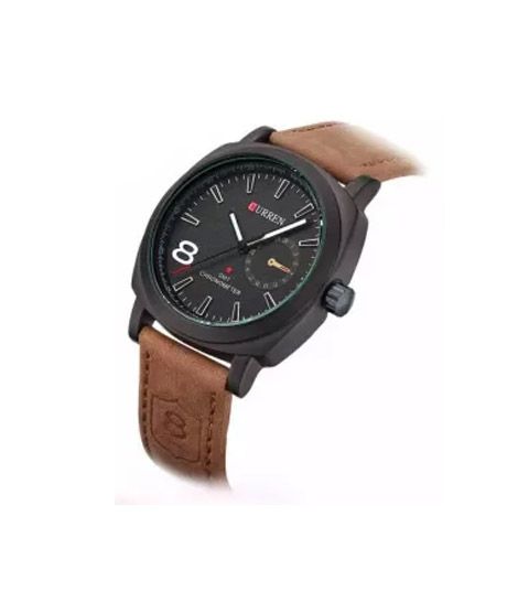iShopping - Easy Shop Business Watch For Men Brown