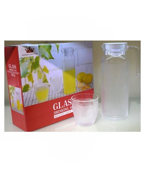 iShopping - Easy Shop Elegant Glass Water Set Of 7Pcs