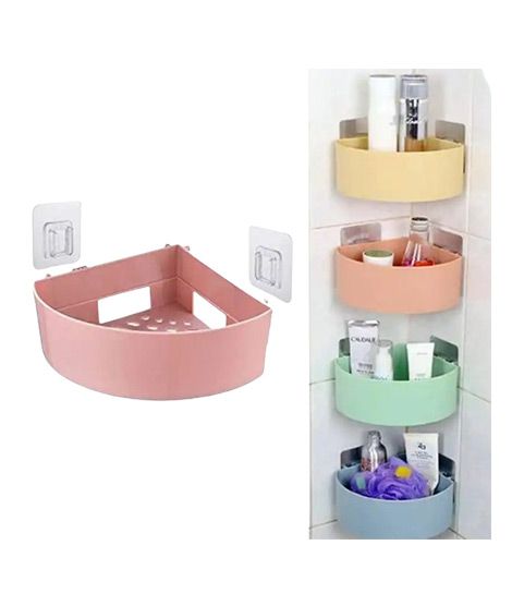 iShopping - Easy Shop Fiber Corner Storage Organizer For Washroom