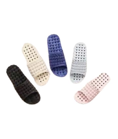 iShopping - Easy Shop High Floor Grip Anti Slip Bathroom Slipper Washable-Blue-Medium