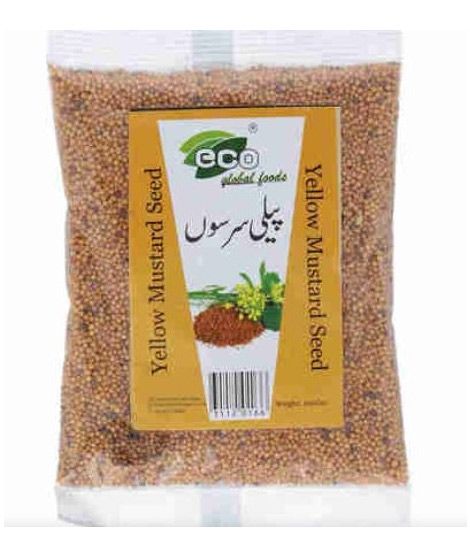 iShopping - Eco Global Eco Yellow Mustard Seed - 100gm