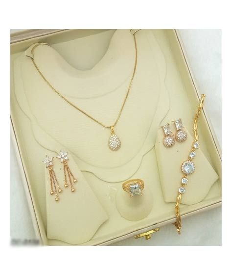 iShopping - Effy Collections Gold Plated Jewellery Set (DC-0134)