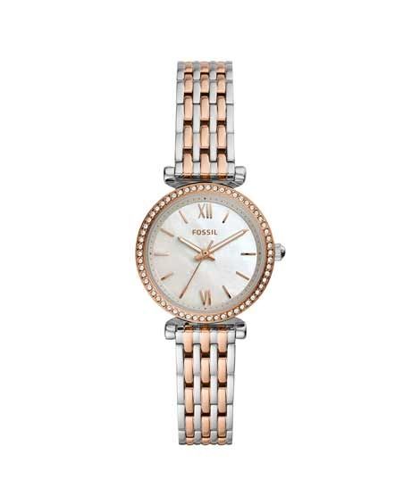 iShopping - Fossil Carlie Mini Women's Watch Two Tone (ES4649)