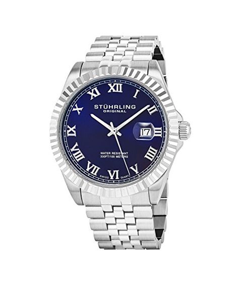 iShopping - Stuhrling Original Coronet Men's Watch Silver (599G.03)