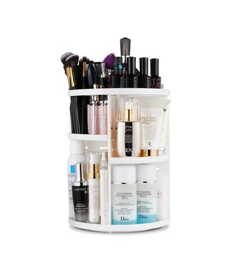 iShopping - F.A Communications Rotation Makeup Organizer White