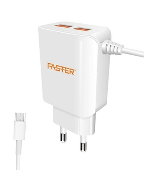 iShopping - Faster 2In1 Fast Charging + Travel Charger 2.4A (FC-88)