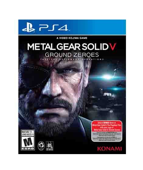 iShopping - Metal Gear Solid V: Ground Zeroes Game For PS4