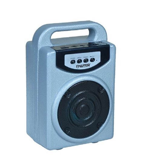 iShopping - Faster Fiber Unbreakable Portable Wireless Speaker White (FS-280)