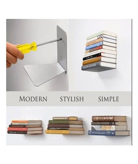 iShopping - G-Mart Invisible Bookshelf Floating Book Organizer