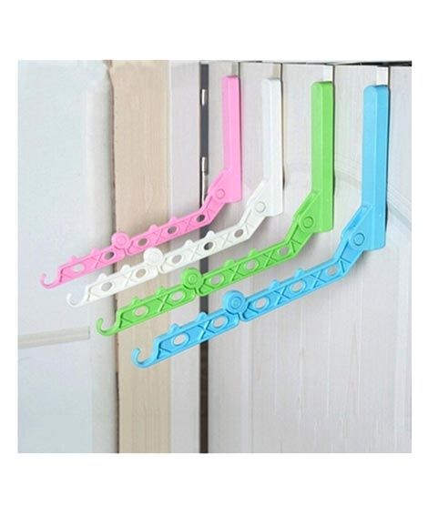 iShopping - G-Mart Plastic Drying Clothes Holder Storage Rack 