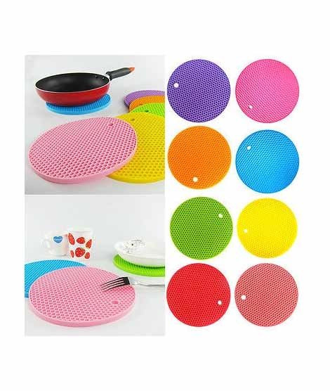 iShopping - G-Mart Silicone Heat Resistant Pot Holder & Oven Mitts