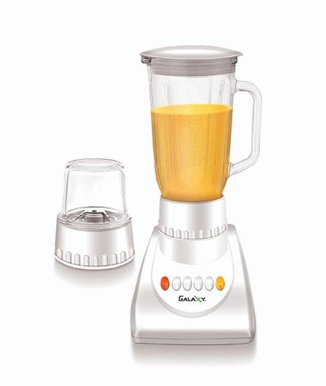 iShopping - Galaxy 2 In 1 400w Blender Grinder White (GE-322)