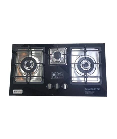 iShopping - 3 Burners Mirror LPG Gas Hob