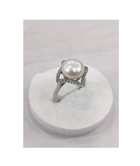 iShopping - Gilgit Bazaar Pearls Stone Silver Ring (26)