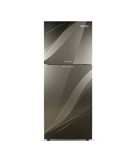 iShopping - Orient Marvel 500 Freezer-On-Top Glass Door Refrigerator 18 Cu Ft