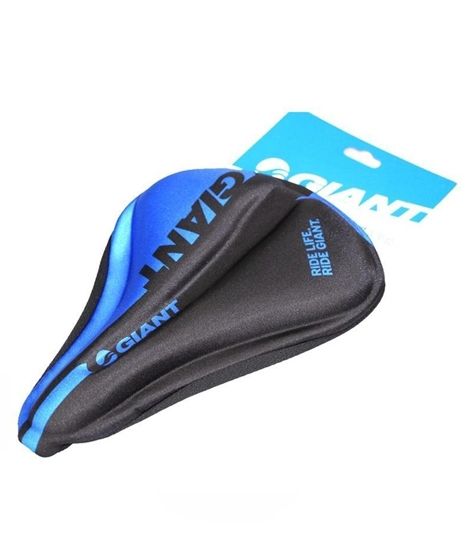 iShopping - Giant Comfortable Bicycle Seat With Cushion Blue