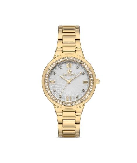 iShopping - Bigotti Stainless Steel Women's Watch Golden (BG.1.10348-2)