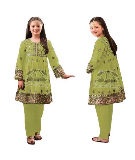 iShopping - Rg Shop Screen Printed Frock for Girls