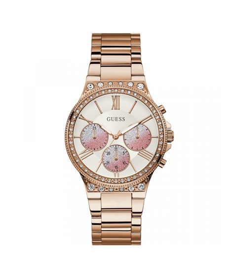 iShopping - Guess Women's Watch Rose Gold (W1232L2)
