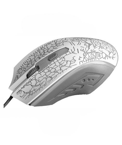 iShopping - Havit LED Light Gaming Mouse White (MS736)