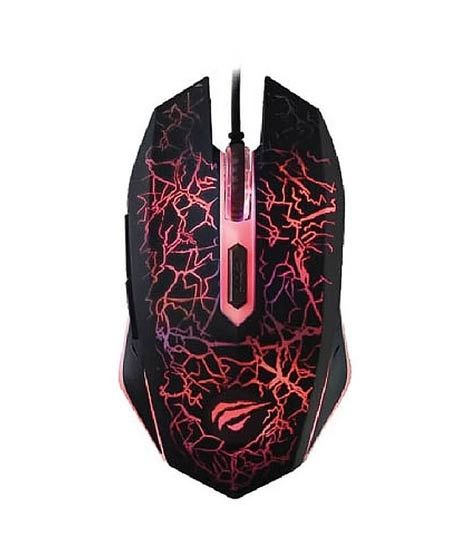 iShopping - Havit RGB Gaming Mouse Black / Red (HV-MS691-4D)