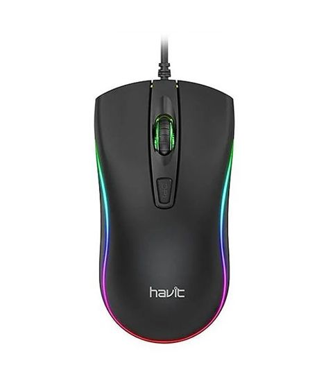 iShopping - Havit RGB Gaming Mouse Black (HV-MS72)