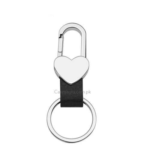 iShopping - Ferozi Traders Heart Snap Lock Metal Key Chain