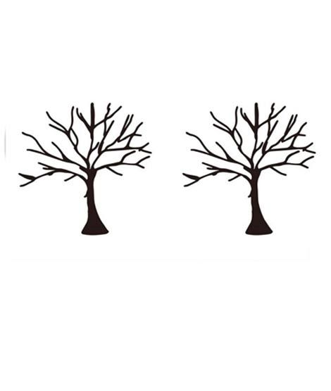 iShopping - Ferozi Traders Winter Tree Temporary Tattoo Pack Of 2