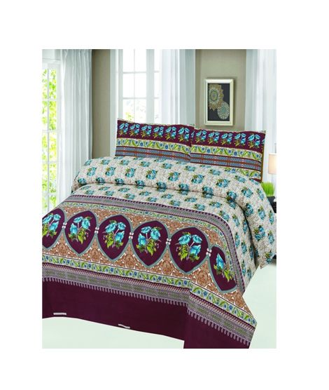 iShopping - Hi-fi Bazaar Cotton King Bedsheet (0009)