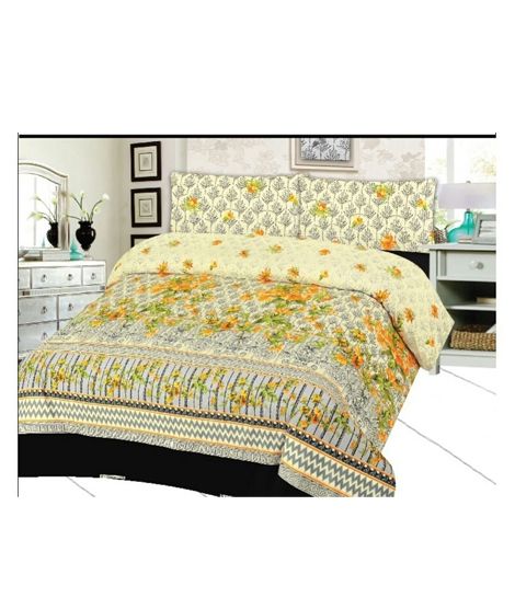 iShopping - Hi-fi Bazaar Cotton King Bedsheet (0035)