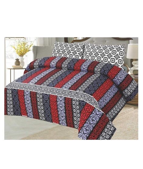 iShopping - Hi-fi Bazaar Cotton King Bedsheet (0041)
