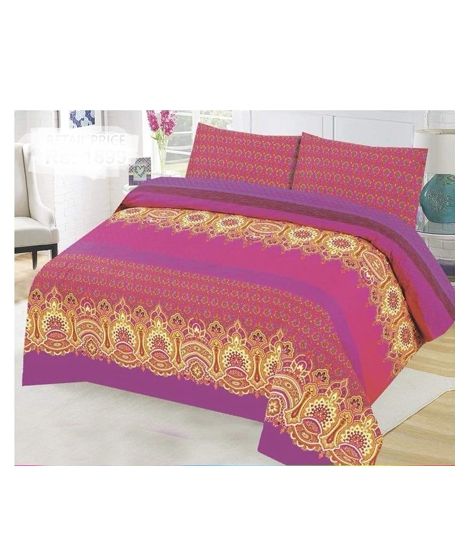 iShopping - Hi-fi Bazaar Cotton King Bedsheet (0043)