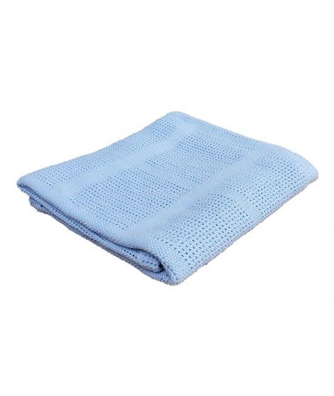 iShopping - Home N Baby Cellular Breathable Blanket Blue