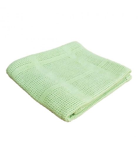 iShopping - Home N Baby Cellular Breathable Blanket Green