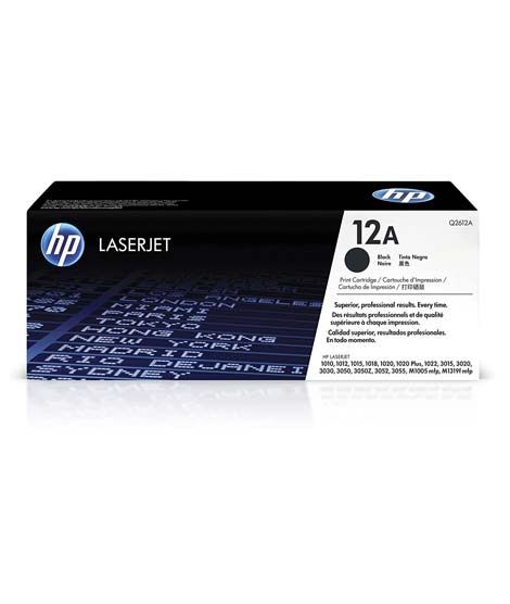 iShopping - HP 12A LaserJet Toner Cartridge Black (Q2612A)
