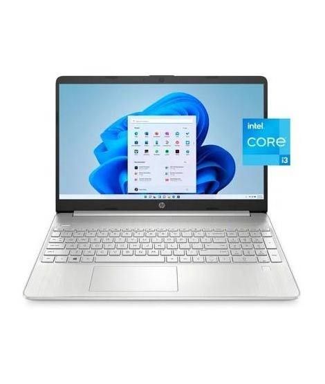 iShopping - HP 15 15.6" FHD Core i3 12 Gen 8GB 256GB SSD Intel UHD Laptop Silver (DY5131WM)