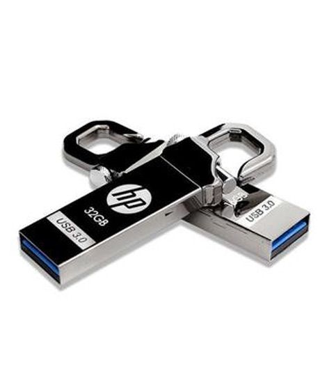 iShopping - HP 16 GB USB 3.0 Flash Drive Silver (V250W)