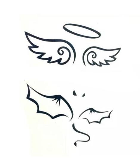 iShopping - Ferozi Traders Angel Wing Temporary Tattoo Sticker