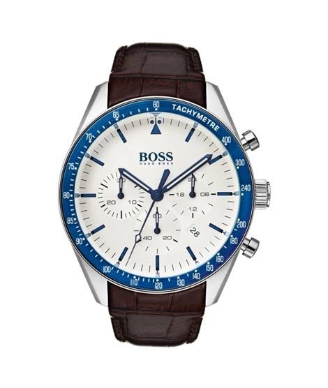iShopping - Hugo Boss Trophy Leather Men's Watch Brown (1513629)